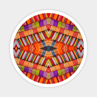 Ethnic Pattern Stripe Magnet